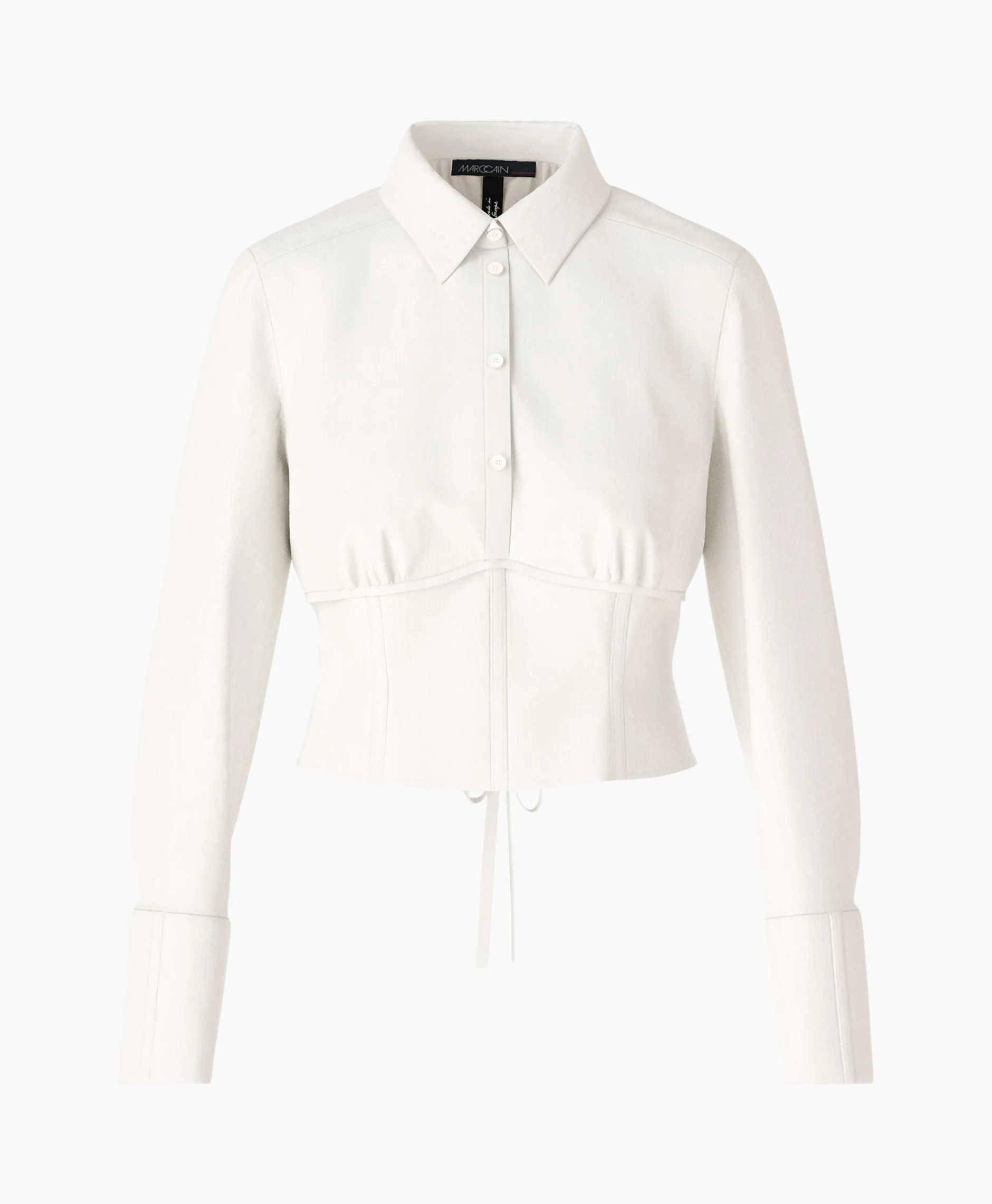 Dames Marccain Collectie Blouses*Blouse Wc 51.42 W47 Off White