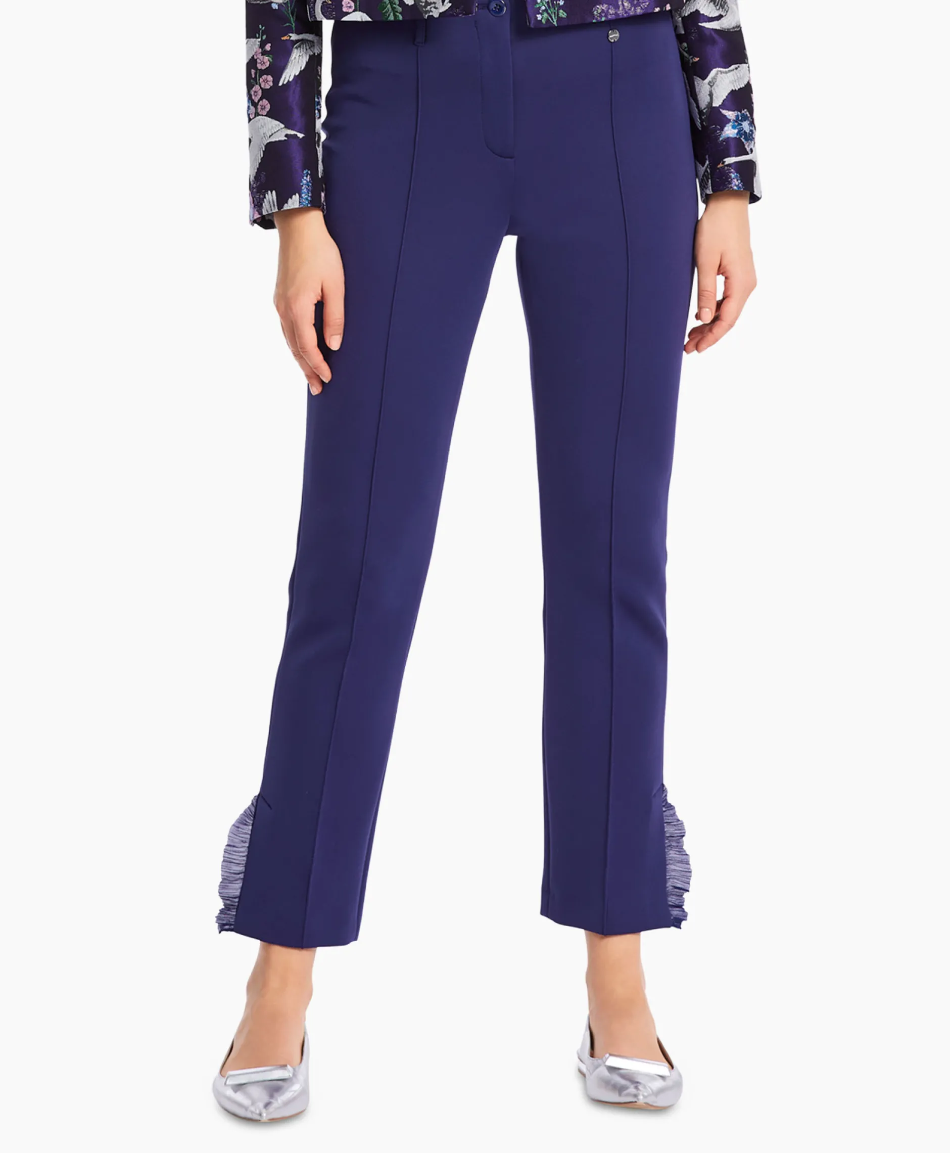 Dames Marccain Collectie Broeken*Broek Wc 81.34 J23 Paars