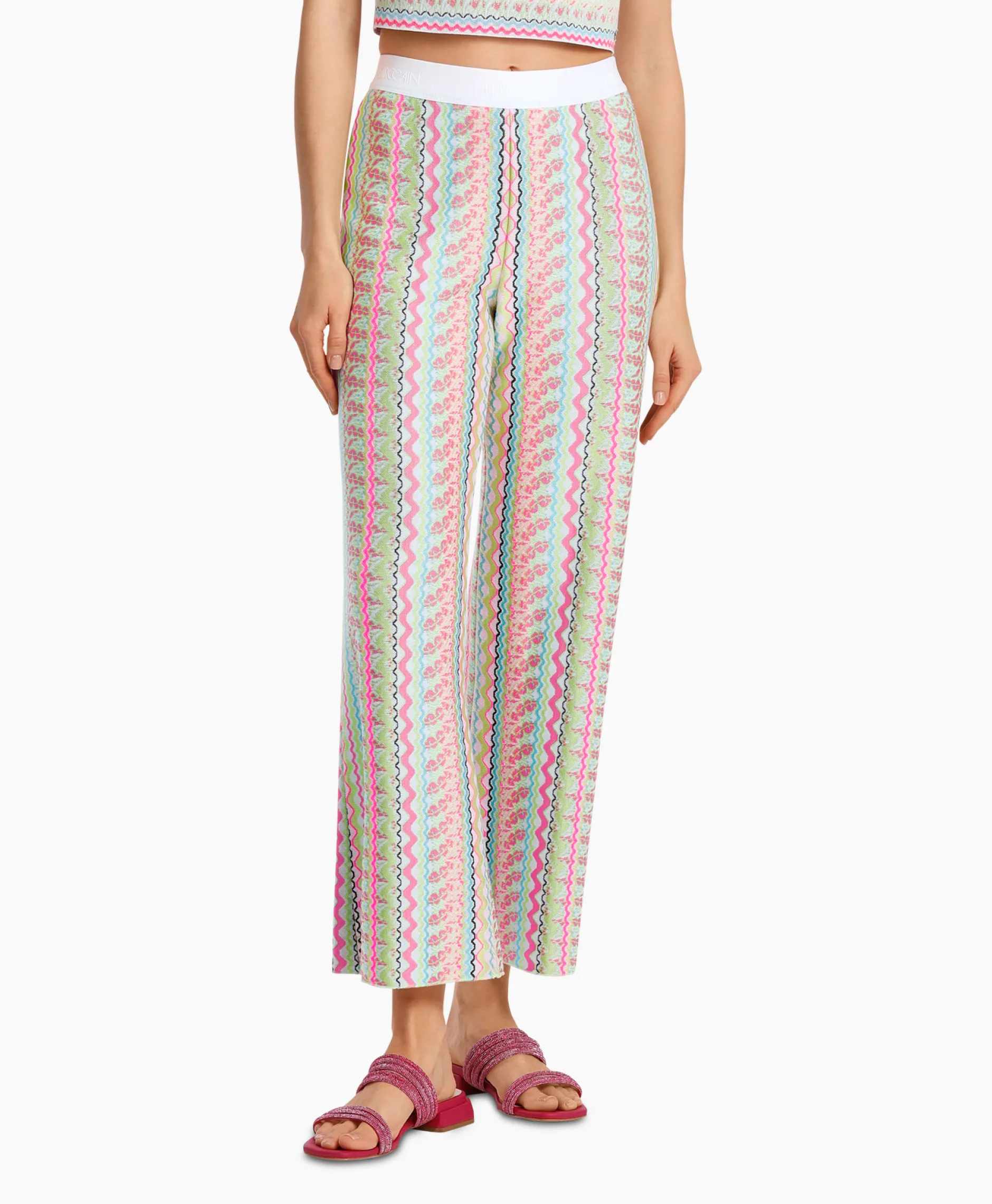 Dames Marccain Collectie Broeken*Broek Wc 81.38 M36 Groen