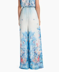 Dames Marccain Collectie Broeken*Broek Wc 81.58 J83 Aqua