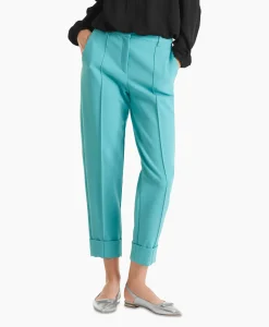 Dames Marccain Collectie Broeken*Broek Wc 81.13 W22 Turquoise