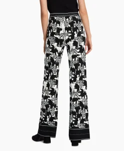 Dames Marccain Collectie Broeken*Broek Wc 81.04 M03 Print + 2 Kleurig