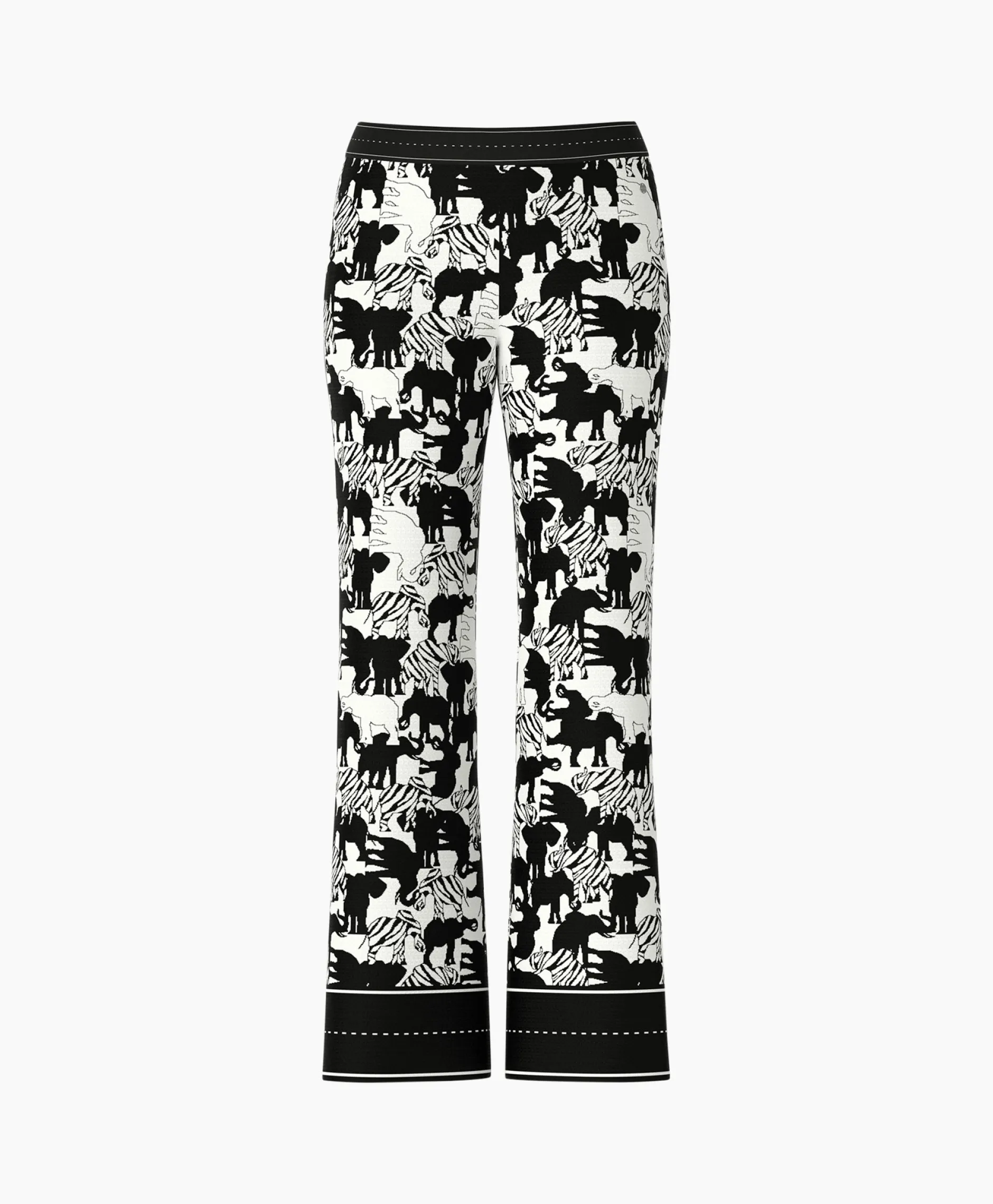 Dames Marccain Collectie Broeken*Broek Wc 81.04 M03 Print + 2 Kleurig