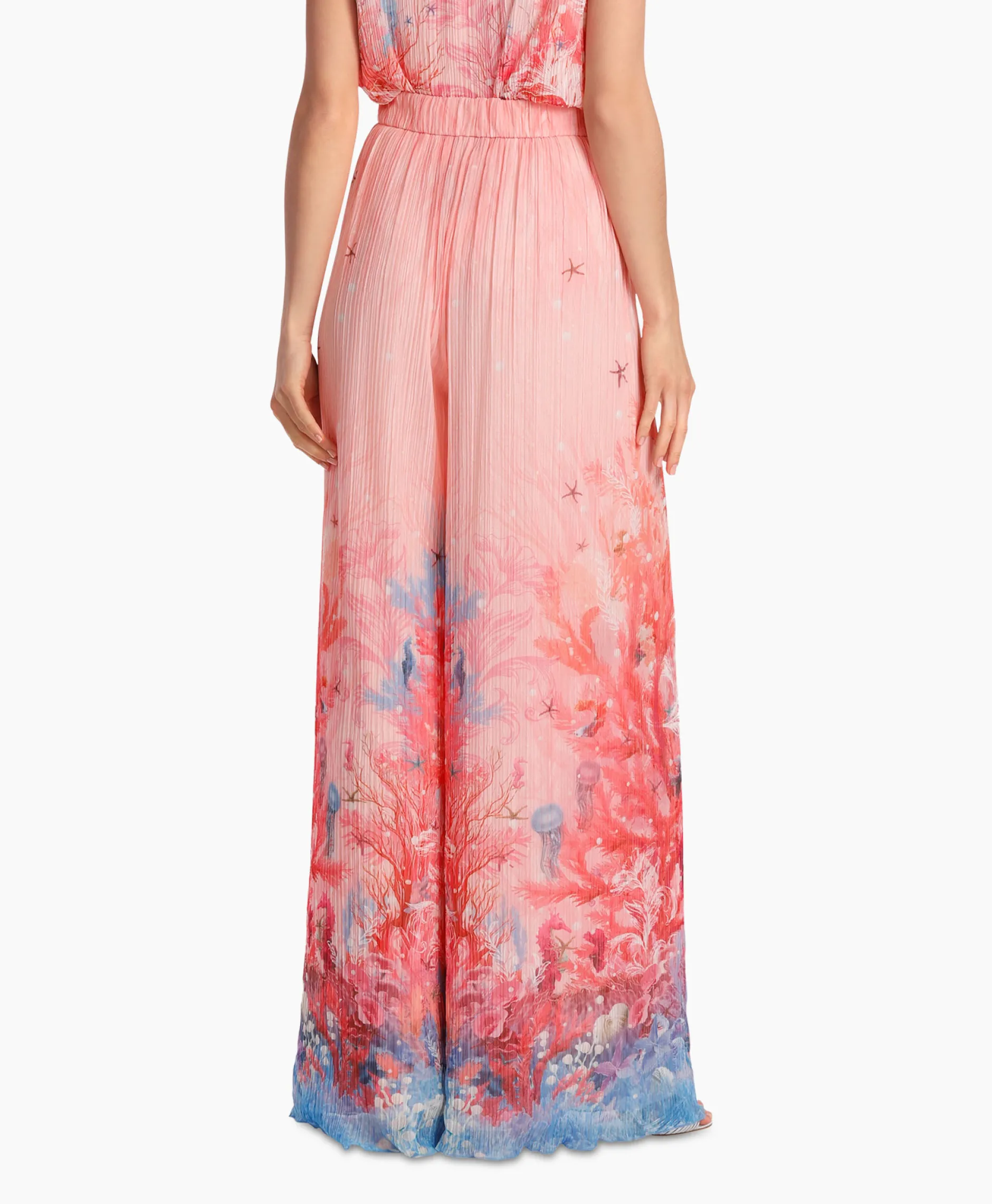 Dames Marccain Collectie Broeken*Broek Wc 81.58 J83 Zalm