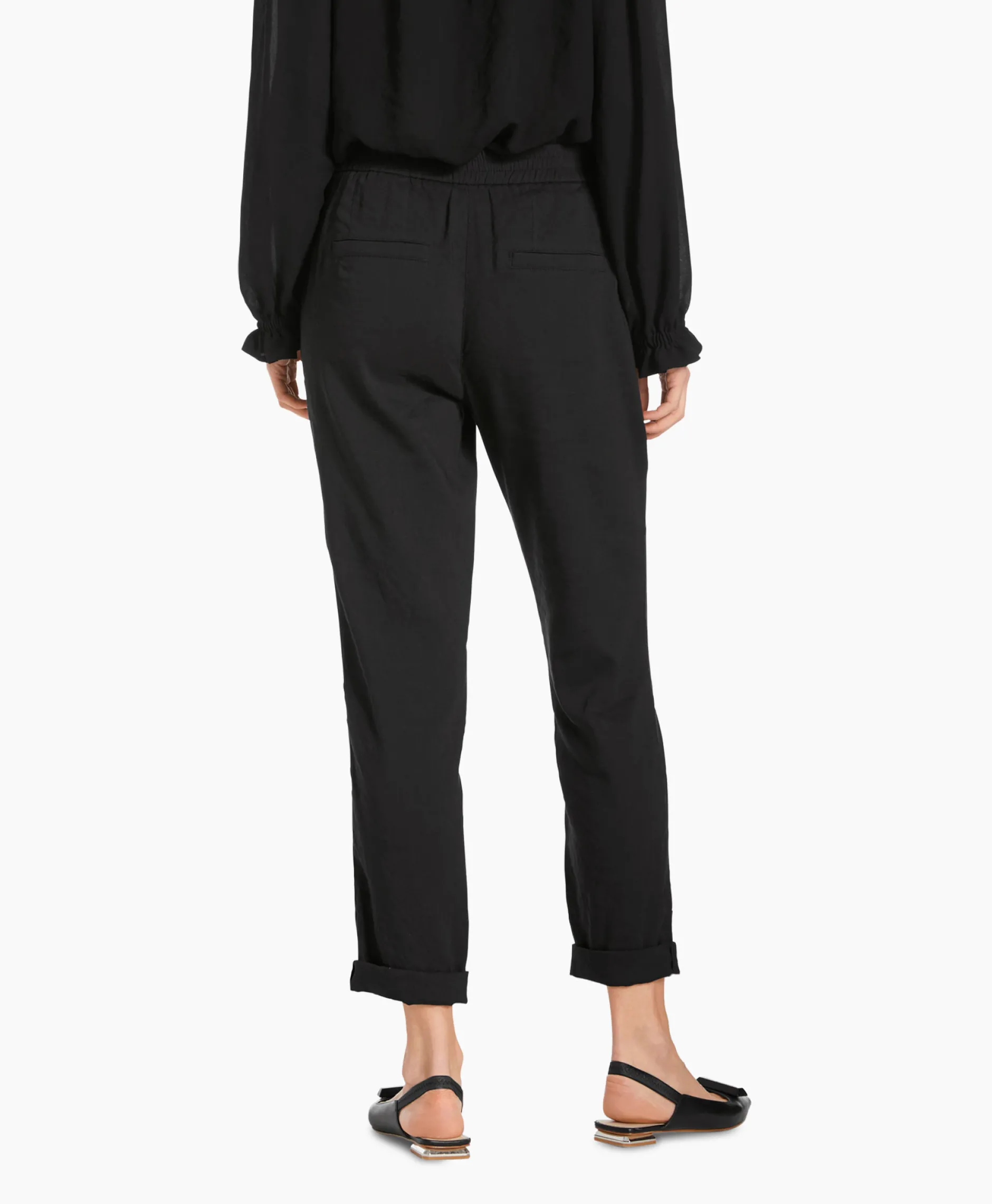 Dames Marccain Collectie Broeken*Broek Wc 81.59 W47 Zwart