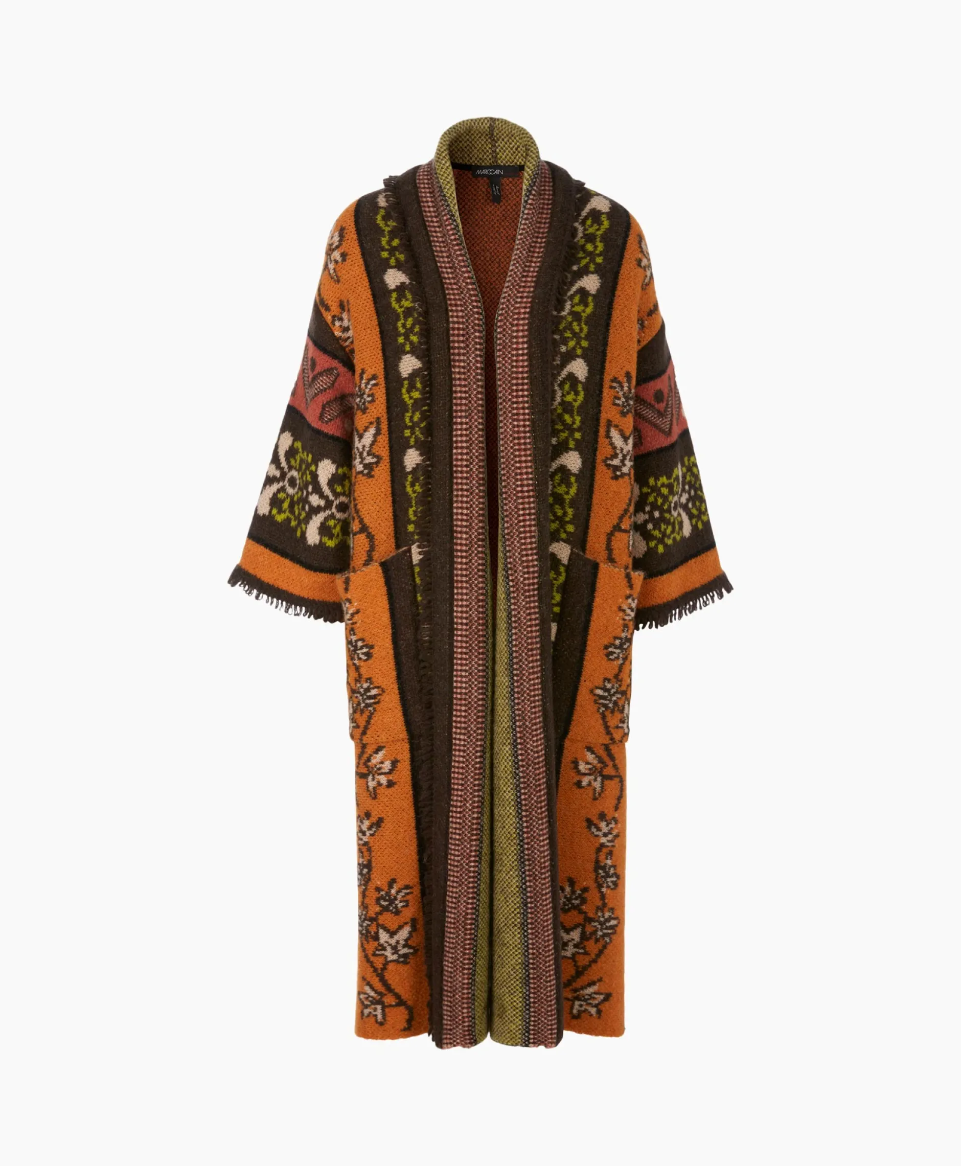 Dames Marccain Collectie Vesten*Coat Vc 11.06 M23 Geel