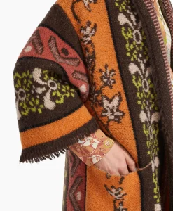 Dames Marccain Collectie Vesten*Coat Vc 11.06 M23 Geel