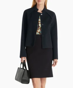 Dames Marccain Collectie Jassen*Jack Wc 12.01 W33 Midden Blauw