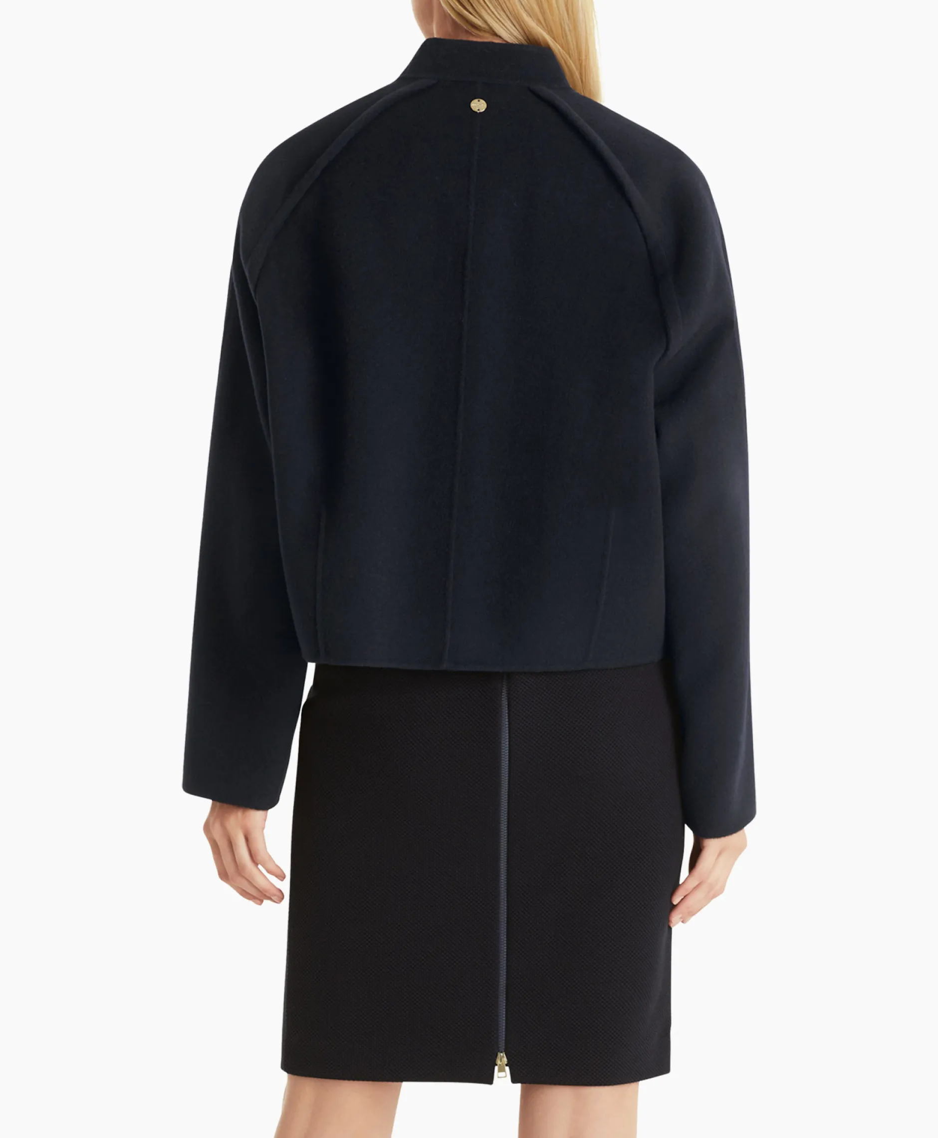 Dames Marccain Collectie Jassen*Jack Wc 12.01 W33 Midden Blauw