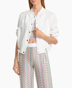 Dames Marccain Collectie Jassen*Jack Wc 31.13 W47 Off White