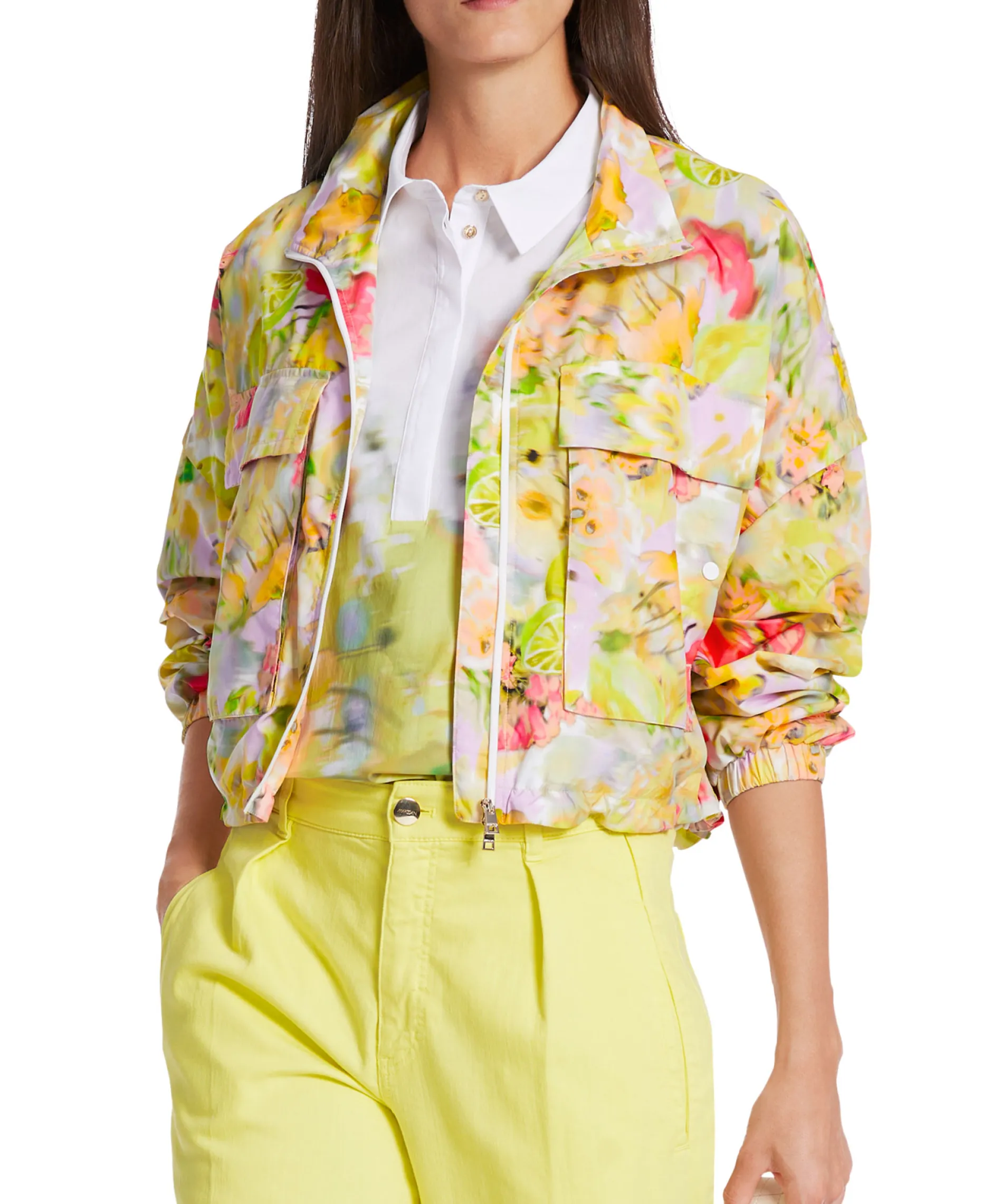 Dames Marccain Collectie Jassen*Jack Wc 12.05 W34 Midden Geel