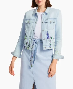 Dames Marccain Collectie Jassen*Jack Wc 31.02 D04 Licht Blauw