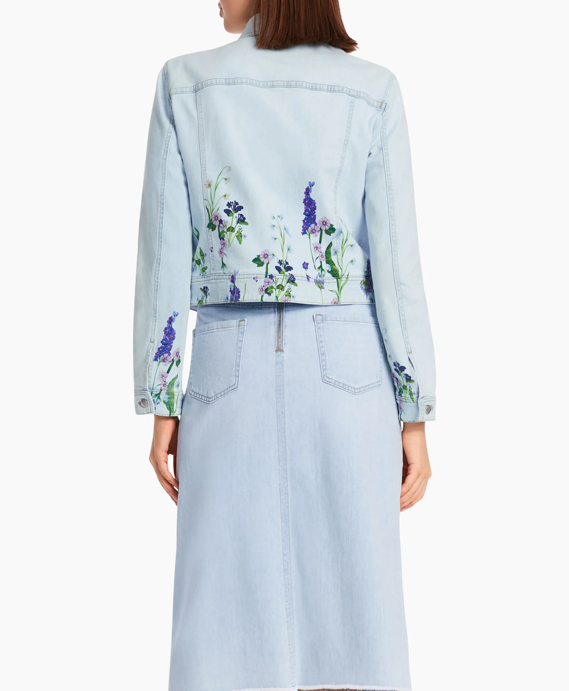 Dames Marccain Collectie Jassen*Jack Wc 31.02 D04 Licht Blauw