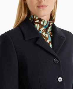 Dames Marccain Collectie Blazers*Jack Wc 31.08 J09 Midden Blauw