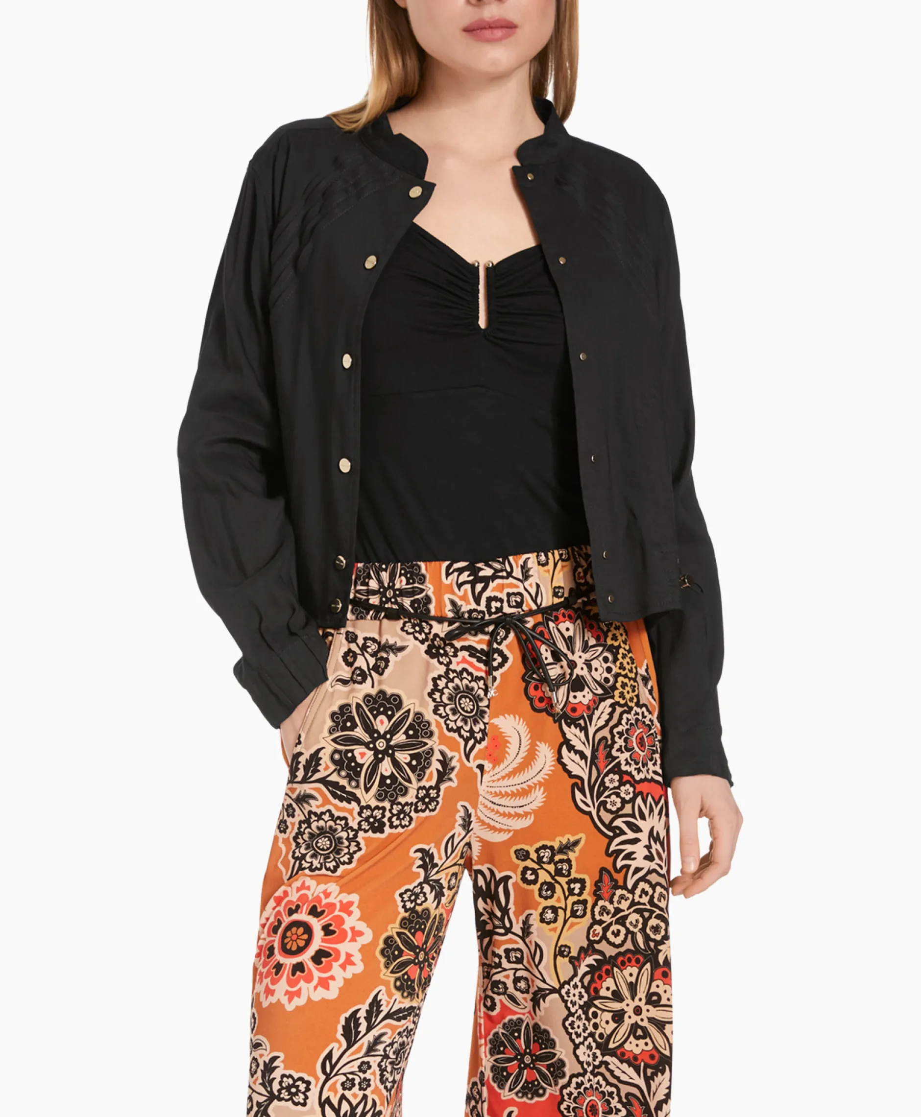 Dames Marccain Collectie Jassen*Jack Wc 31.13 W47 Zwart