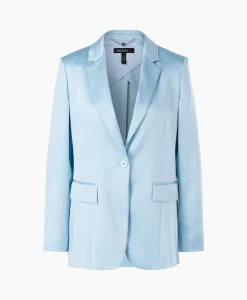 Dames Marccain Collectie Blazers*Jasje Wc 34.20 W46 Licht Blauw