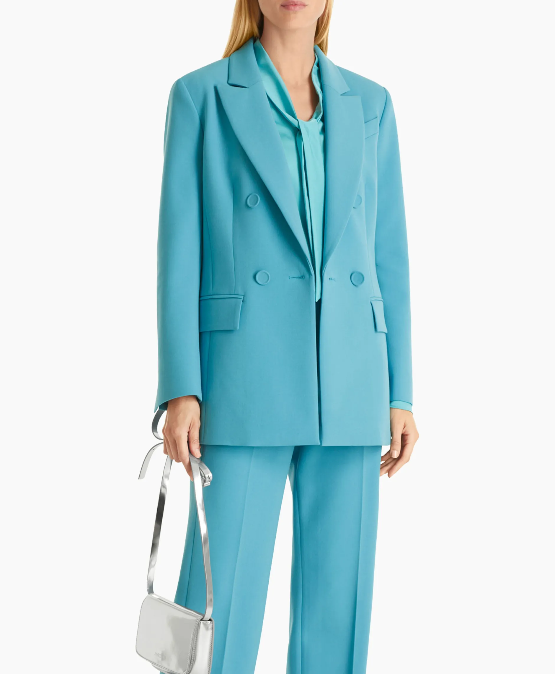 Dames Marccain Collectie Blazers*Jasje Wc 34.15 W22 Turquoise