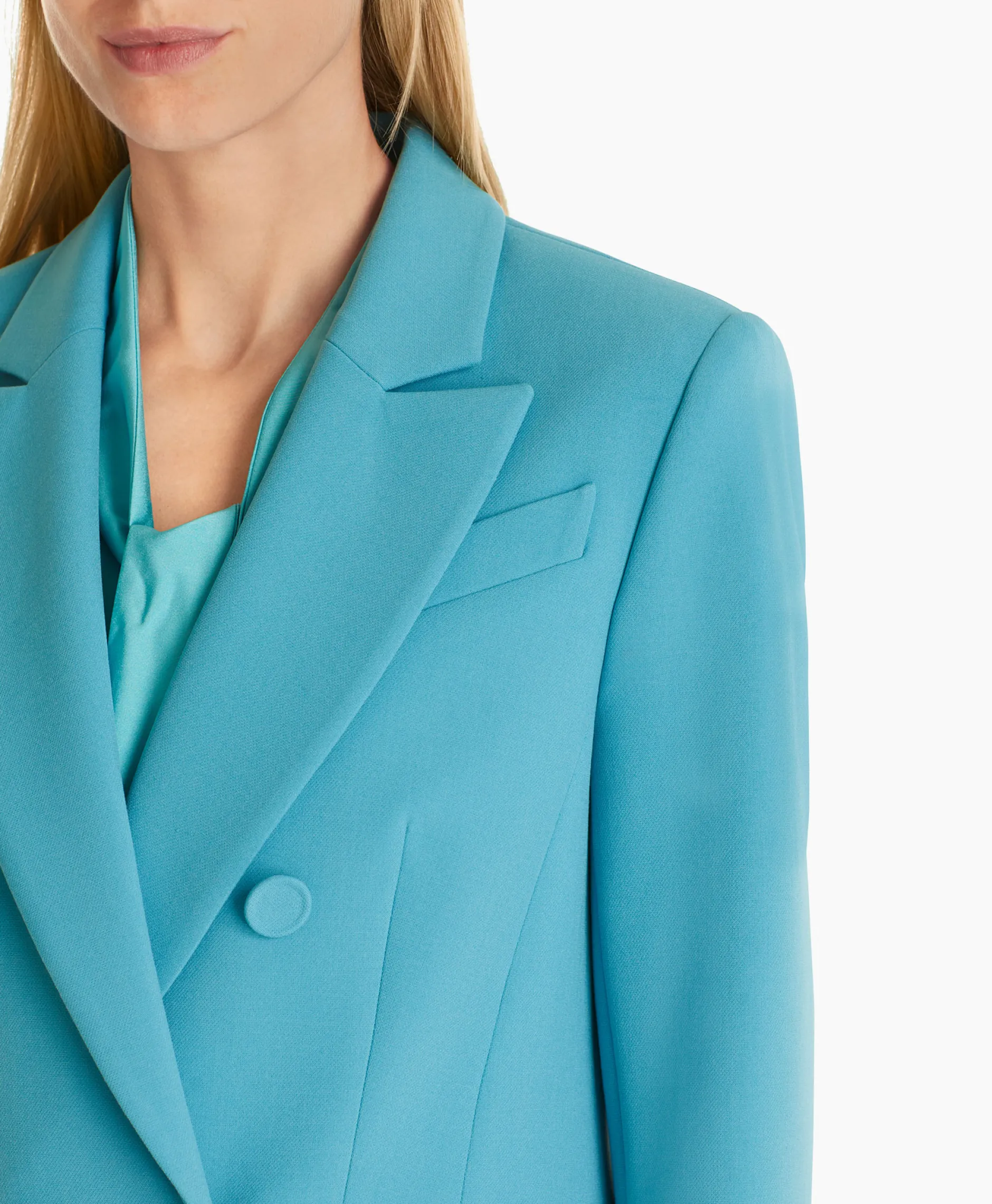 Dames Marccain Collectie Blazers*Jasje Wc 34.15 W22 Turquoise