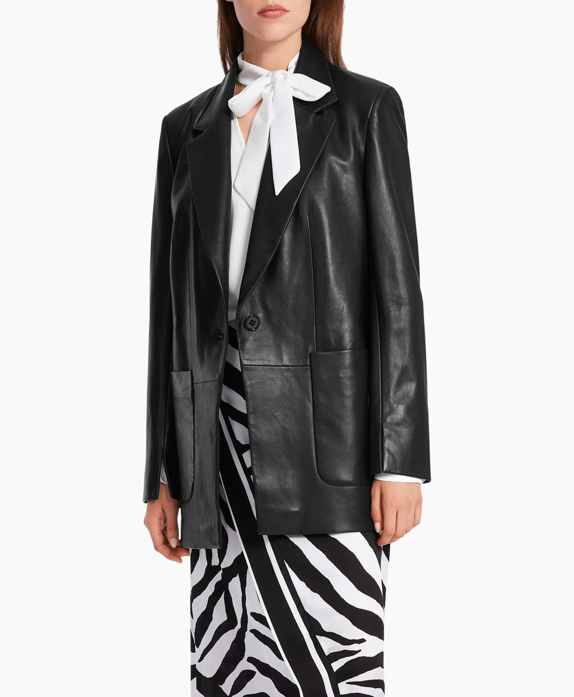 Dames Marccain Collectie Blazers*Jasje Wc 34.06 L01 Zwart