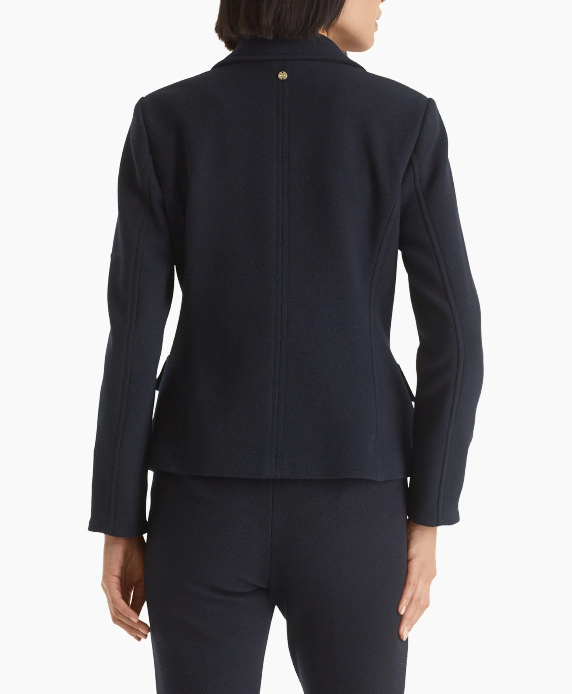 Dames Marccain Collectie Blazers*Jasje Wc 34.11 J09 Midden Blauw