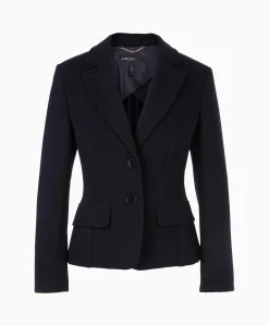 Dames Marccain Collectie Blazers*Jasje Wc 34.11 J09 Midden Blauw