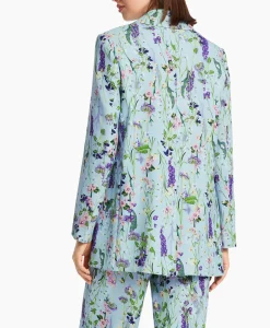 Dames Marccain Collectie Blazers*Jasje Wc 34.12 W21 Licht Blauw