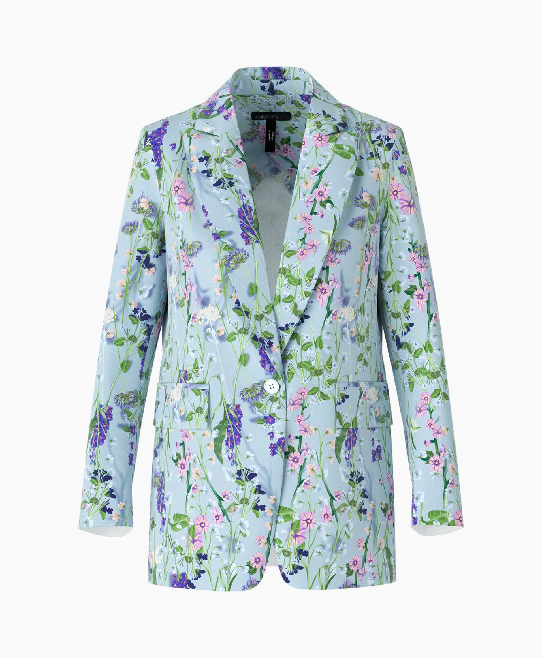 Dames Marccain Collectie Blazers*Jasje Wc 34.12 W21 Licht Blauw
