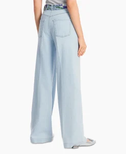 Dames Marccain Collectie Broeken*Jeans Wc 82.09 D04 Licht Blauw