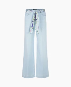 Dames Marccain Collectie Broeken*Jeans Wc 82.09 D04 Licht Blauw
