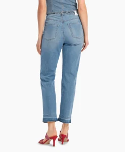 Dames Marccain Collectie Broeken*Jeans Wc 82.21 D65 Licht Blauw