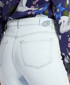 Dames Marccain Collectie Broeken*Jeans Wc 82.11 D04 Licht Blauw