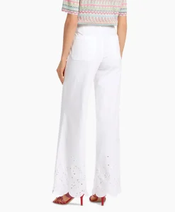 Dames Marccain Collectie Broeken*Jeans Wc 82.19 D64 Wit