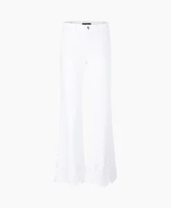 Dames Marccain Collectie Broeken*Jeans Wc 82.19 D64 Wit