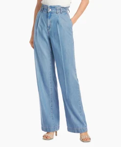 Dames Marccain Collectie Broeken*Jeans Wc 82.16 D63 Licht Blauw