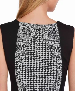 Dames Marccain Collectie Bruiloftskleding*Jurk Vc 21.36 M66 Print + 2 Kleurig