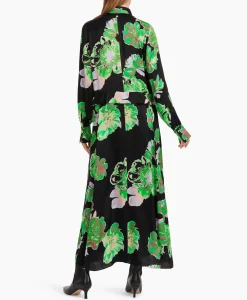 Dames Marccain Collectie Bruiloftskleding*Jurk Vc 21.20 W45 Zwart