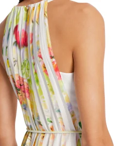 Dames Marccain Collectie Bruiloftskleding*Jurk Wc 21.27 W36 Midden Geel