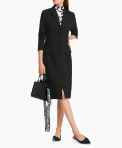 Dames Marccain Collectie Bruiloftskleding*Jurk Wc 21.12 J42 Zwart