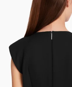 Dames Marccain Collectie Bruiloftskleding*Jurk Wc 21.20 W56 Zwart