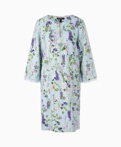 Dames Marccain Collectie Bruiloftskleding*Jurk Wc 21.22 W21 Licht Blauw