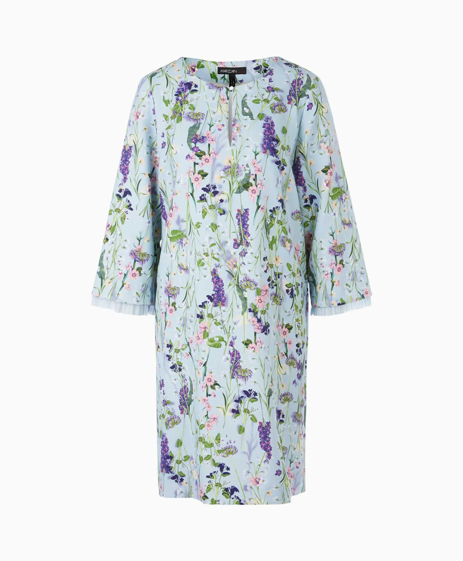 Dames Marccain Collectie Bruiloftskleding*Jurk Wc 21.22 W21 Licht Blauw