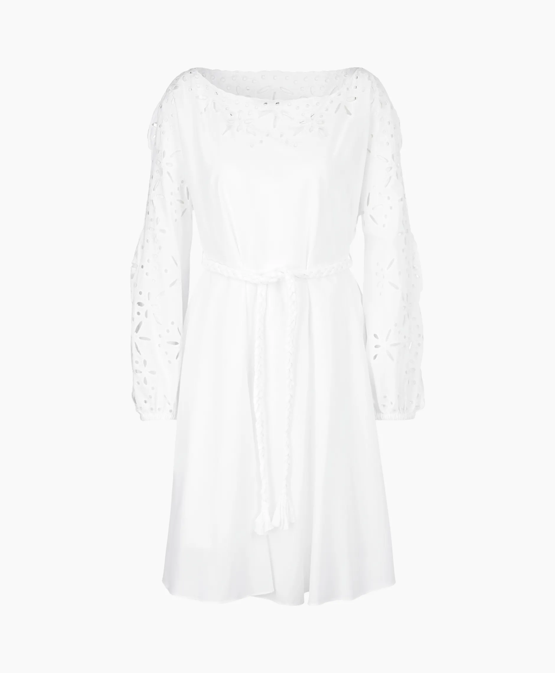 Dames Marccain Collectie Bruiloftskleding*Jurk Wc 21.58 W68 Wit