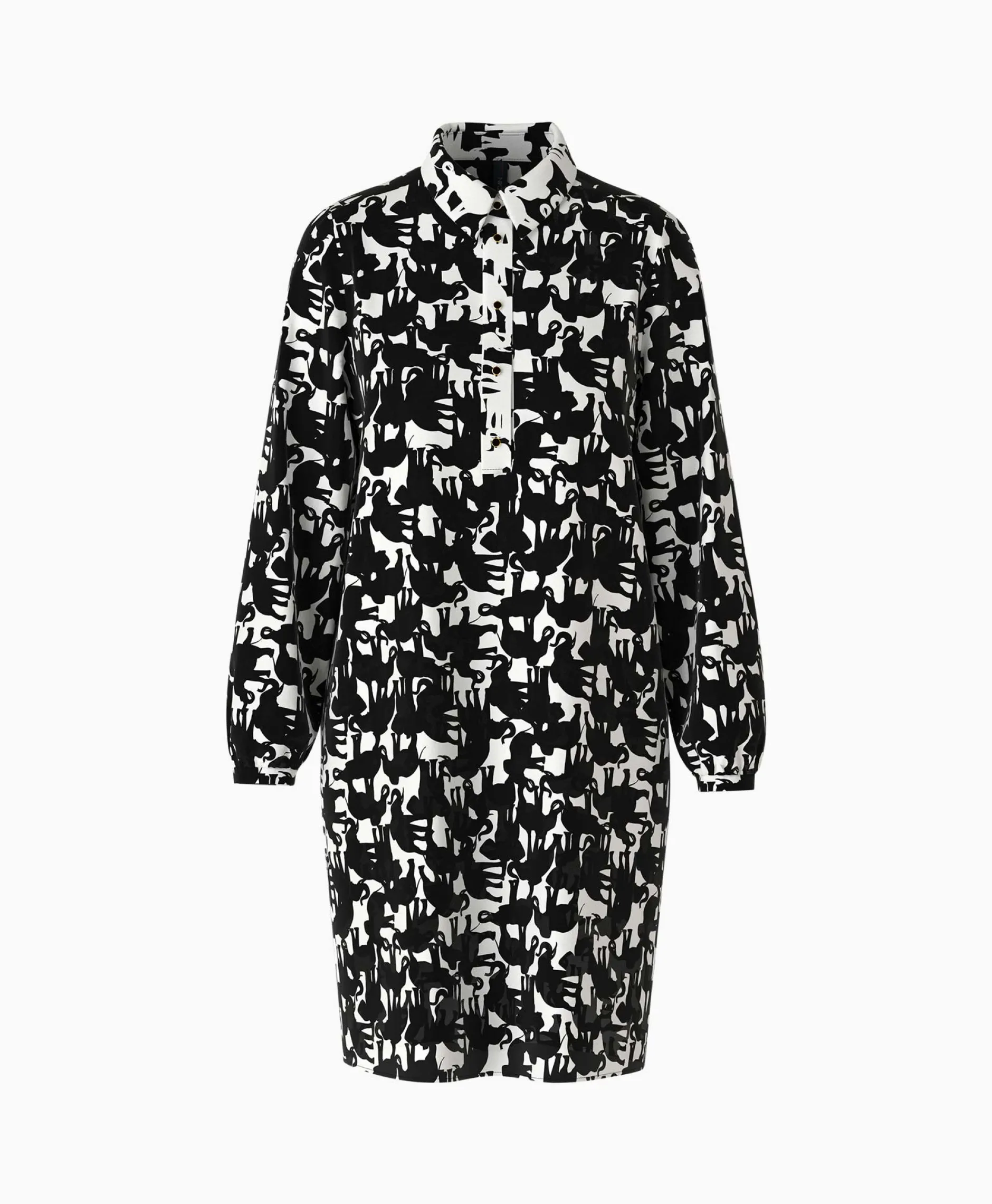 Dames Marccain Collectie Bruiloftskleding*Jurk Wc 21.19 W13 Zwart