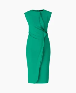 Dames Marccain Collectie Bruiloftskleding*Jurk Wc 21.20 W56 Groen