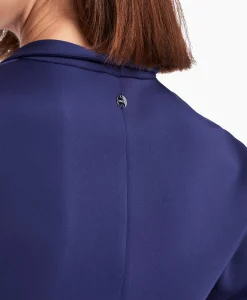 Dames Marccain Collectie Bruiloftskleding*Jurk Wc 21.30 J23 Paars