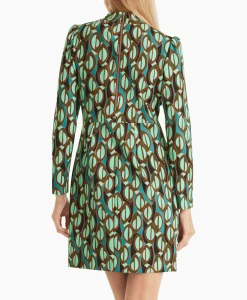 Dames Marccain Collectie Bruiloftskleding*Jurk Wc 21.04 J01 Groen