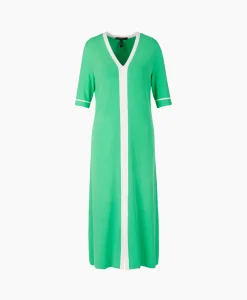 Dames Marccain Collectie Bruiloftskleding*Maxi Jurk Uc 21.05 M17 Groen