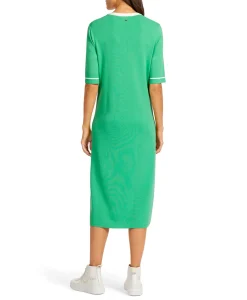 Dames Marccain Collectie Bruiloftskleding*Maxi Jurk Uc 21.05 M17 Groen