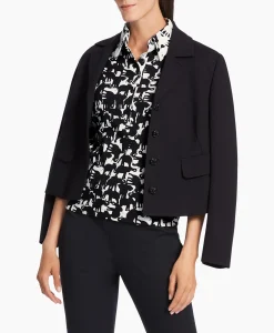 Dames Marccain Collectie Polo's*Polo Wc 53.04 J11 Zwart