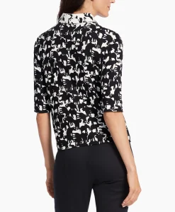 Dames Marccain Collectie Polo's*Polo Wc 53.04 J11 Zwart